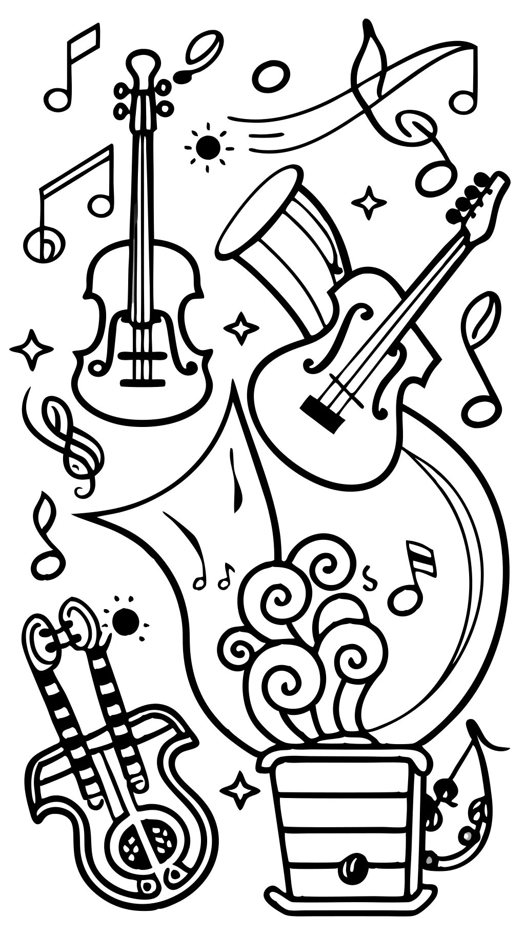 melody coloring pages